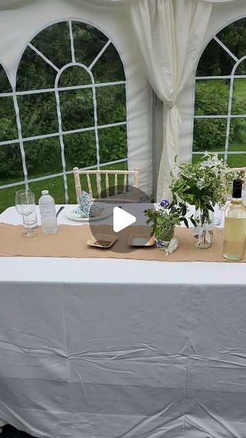 Mobile bar setup at Tournerbury Woods