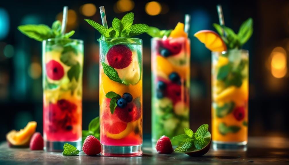 delicious and nourishing mocktails