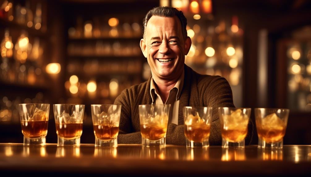 tom hanks and alcohol