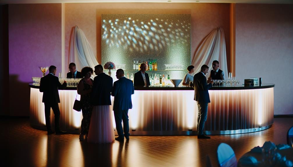 event planning cash bar