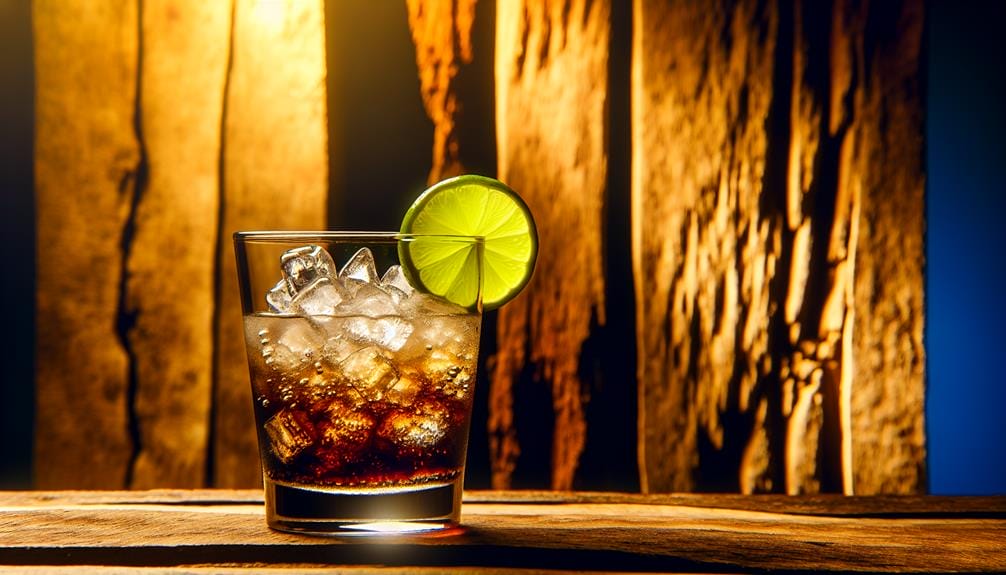 gin and coke pairing